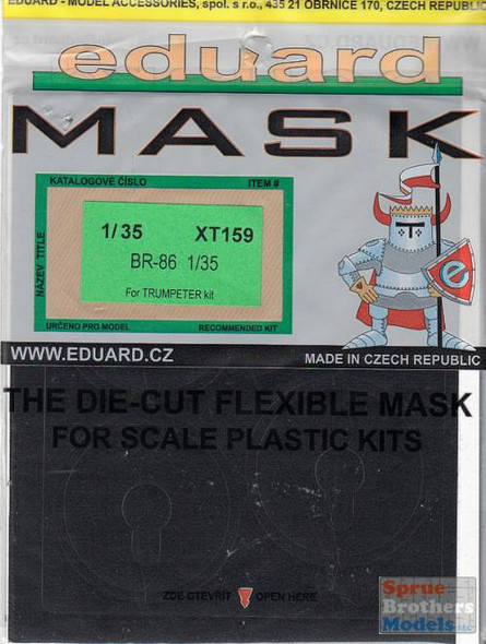 EDUXT159 1:35 Eduard Mask - BR 86 (TRP kit)