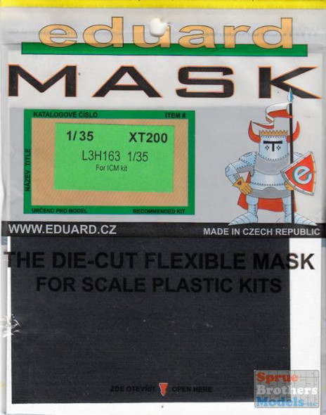 EDUXT200 1:35 Eduard Mask - L3H163 (ICM kit)