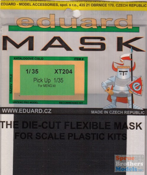 EDUXT204 1:35 Eduard Mask - Pick Up (MNG kit)