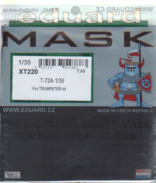 EDUXT220 1:35 Eduard Mask - T-72A (TRP kit)