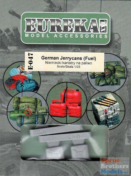 EURE047 1:35 Eureka XXL - German Jerrycans (Fuel)