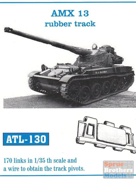 FRUATL130 1:35 Friulmodel Track Link Set - AMX-13 (170 Links)