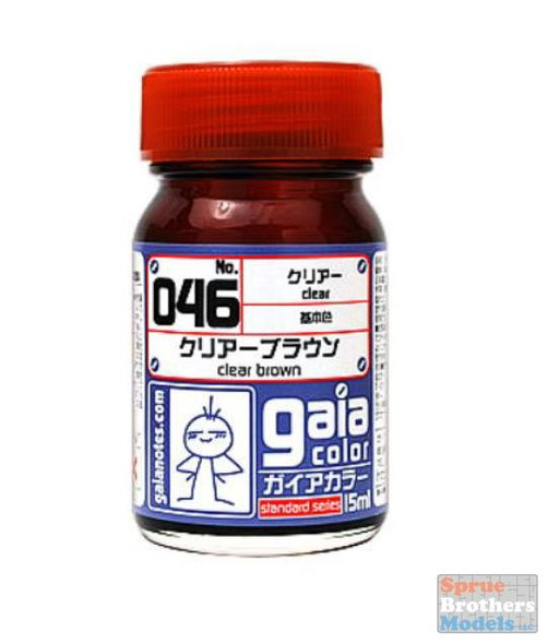 GAN33046 GaiaNotes Paint - Clear Brown (Clear) 15ml