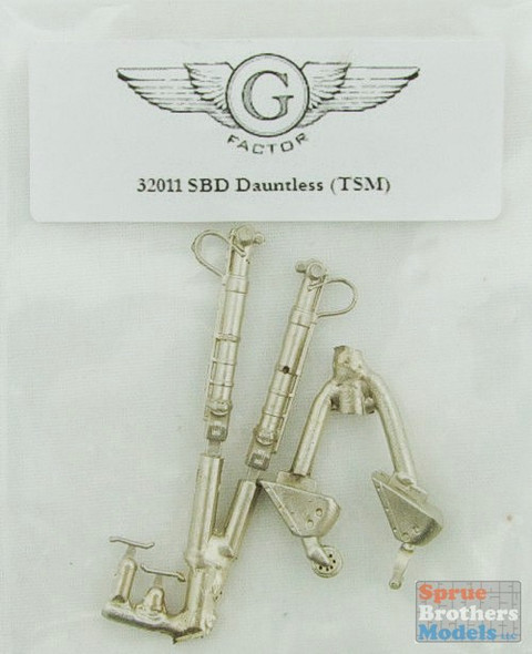GFM32011 1:32 G-Factor SBD Dauntless Landing Gear (TRP kit) #32011