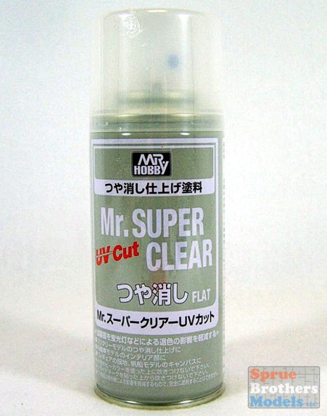GUNB523 Gunze Sangyo Mr Super Clear Flat UV Cut 170ml #B523