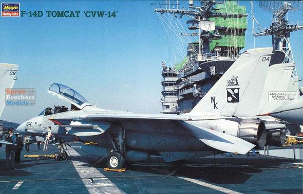 HAS07212 1:48 Hasegawa F-14D Tomcat CVW-14