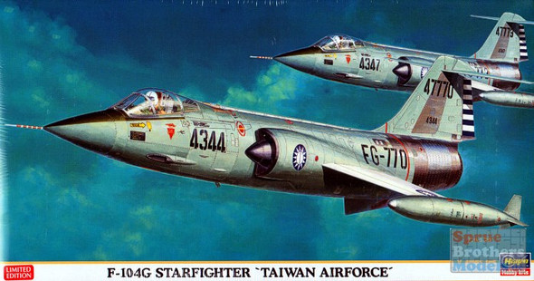 HAS09365 1:48 Hasegawa F-104G Starfighter 'Taiwan Airforce'