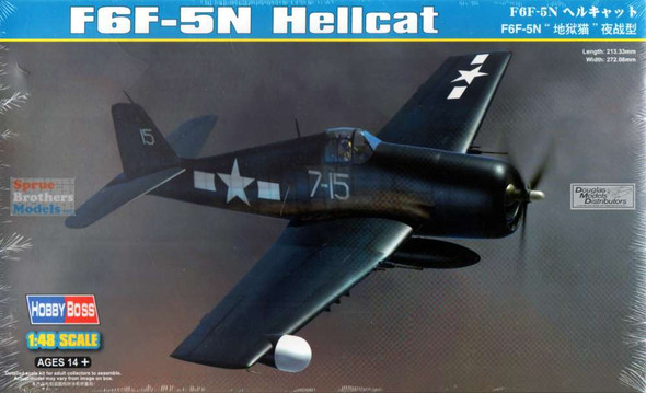 HBS80341 1:48 Hobby Boss F6F-5N Hellcat