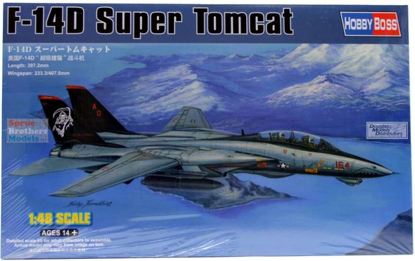 HBS80368 1:48 Hobby Boss F-14D Super Tomcat