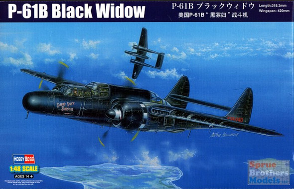 HBS81731 1:48 Hobby Boss P-61B Black Widow