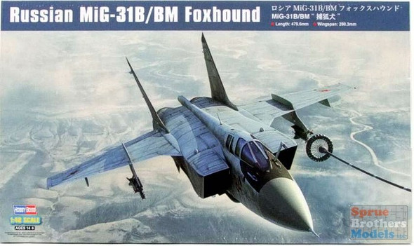 HBS81754 1:48 Hobby Boss Russian MiG-31B/BM Foxhound