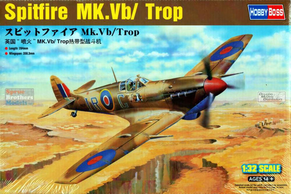 HBS83206 1:32 Hobby Boss Spitfire Mk.Vb / Trop