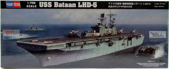 HBS83406 1:700 Hobby Boss USS Bataan LHD-5