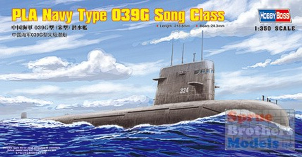 HBS83502 1:350 Hobby Boss PLA Navy Type 039G Song Class Submarine #83502
