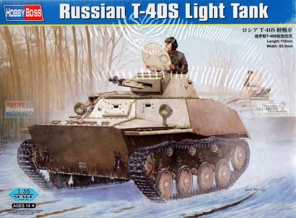 HBS83826 1:35 Hobby Boss Russian T-40S Light Tank