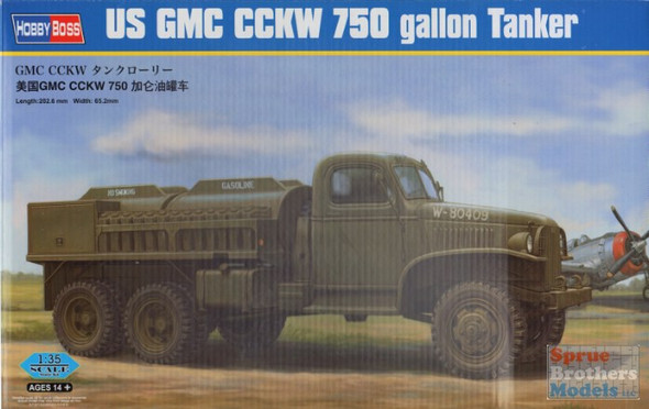 HBS83830 1:35 Hobby Boss US GMC CCKW 750 Gallon Tanker