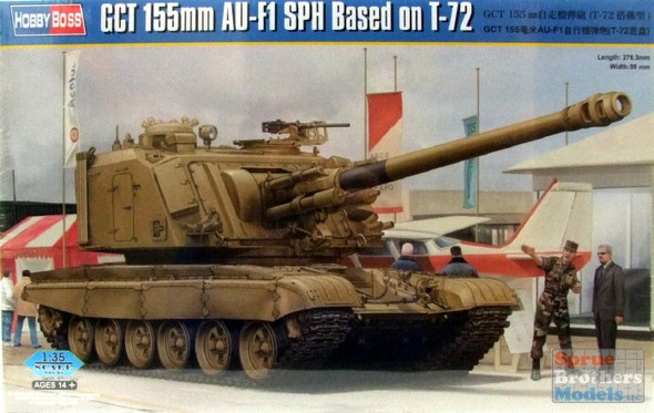HBS83835 1:35 Hobby Boss GCT 155mm AU-F1 SPH Based on T-72