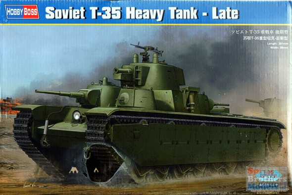 HBS83844 1:35 Hobby Boss Soviet T-35 Heavy Tank Late