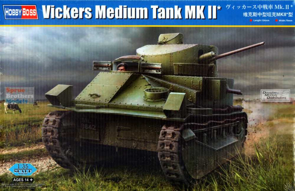 HBS83880 1:35 Hobby Boss Vickers Medium Tank Mk.II*