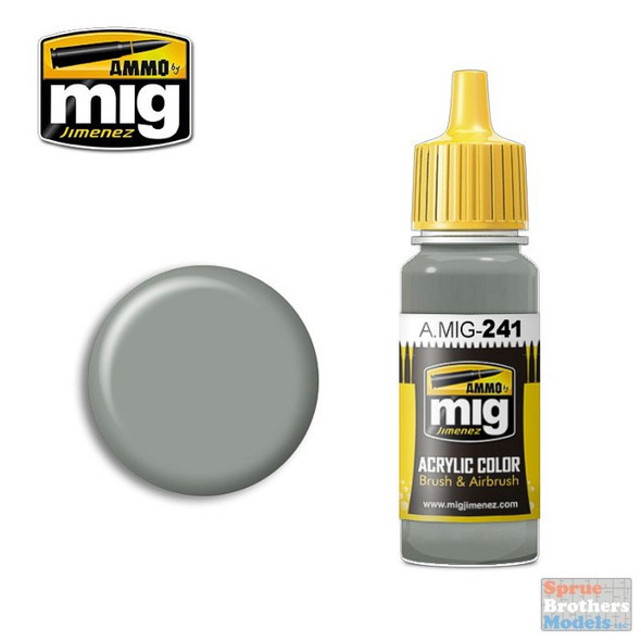 AMM0241 AMMO by Mig Acrylic Color - FS36440 Gull Gray (17ml bottle)