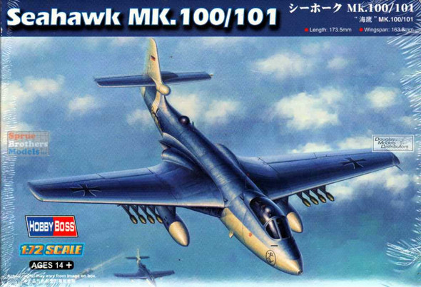 HBS87252 1:72 Hobby Boss Seahawk Mk.100/101