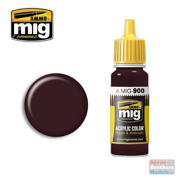 AMM0900 AMMO by Mig Acrylic Color - Dunkelgelb Shadow (17ml bottle)