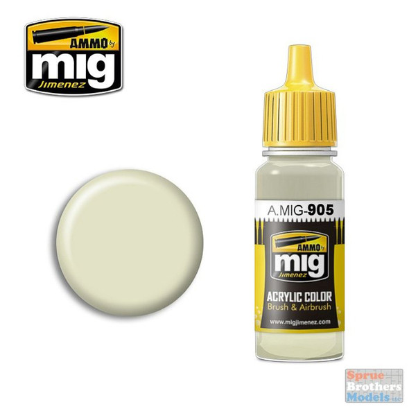 AMM0905 AMMO by Mig Acrylic Color - Dunkelgelb Shine (17ml bottle)