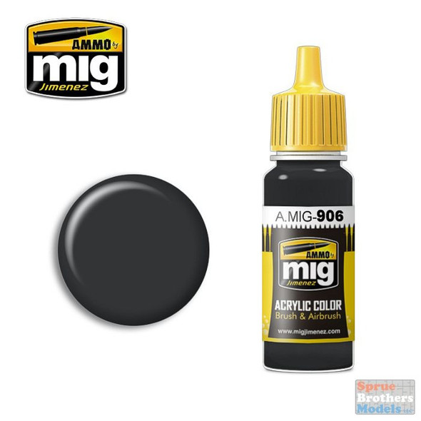 AMM0906 AMMO by Mig Acrylic Color - Grey Shadow (17ml bottle)