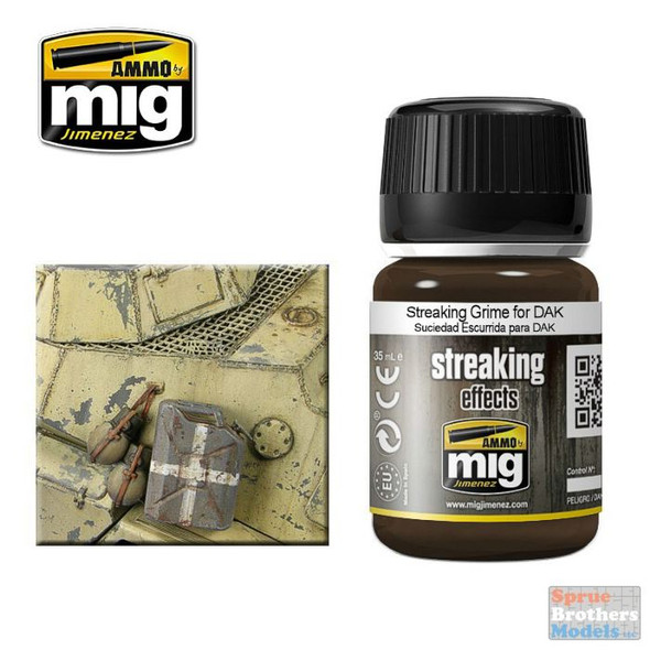 AMM1201 AMMO by Mig - Streaking Grime for DAK (35ml)