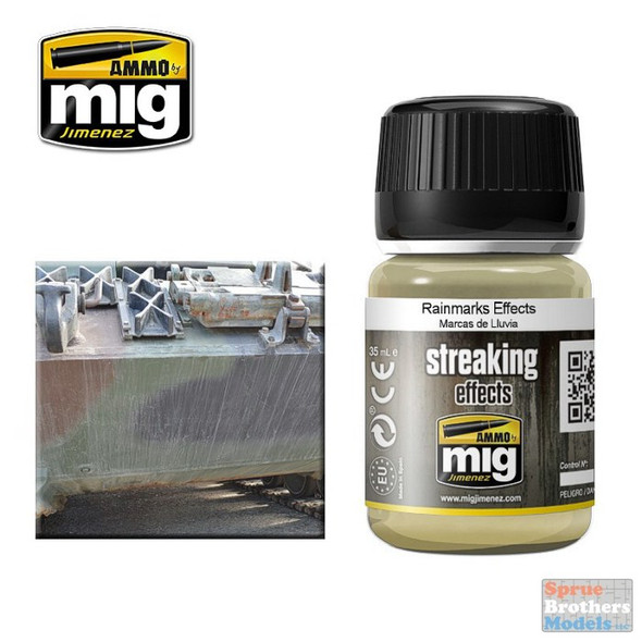 AMM1208 AMMO by Mig Streaking Effects - Rainmarks Effects (35ml)