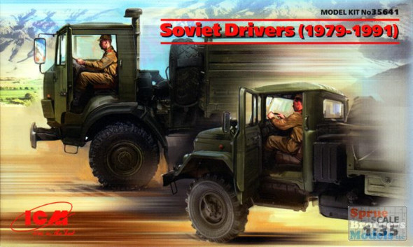 ICM35641 1:35 ICM Soviet Drivers 1979-1991 Figure Set