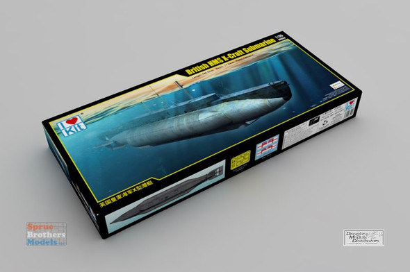 ILK63504 1:35 I Love Kit British HMS X-Craft Submarine