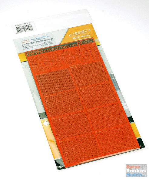 INFIT3004V1 Infini Model Easycutting Mat Type D (45 & 60 Degree Slants + Hexagons)