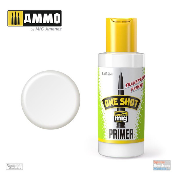 AMM2041 AMMO by Mig One Shot Primer - Transparent Primer (60ml)