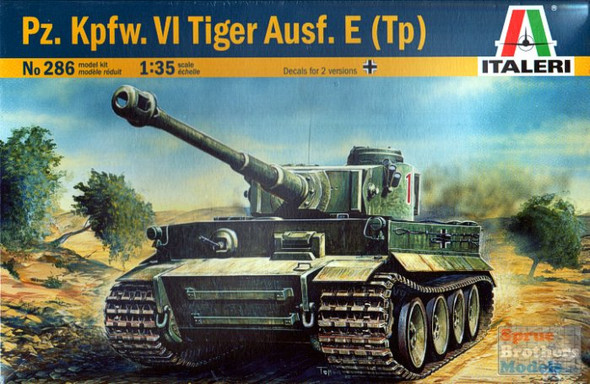 ITA0286 1:35 Italeri Pz.Kpfw.VI Tiger Ausf E (Tp)