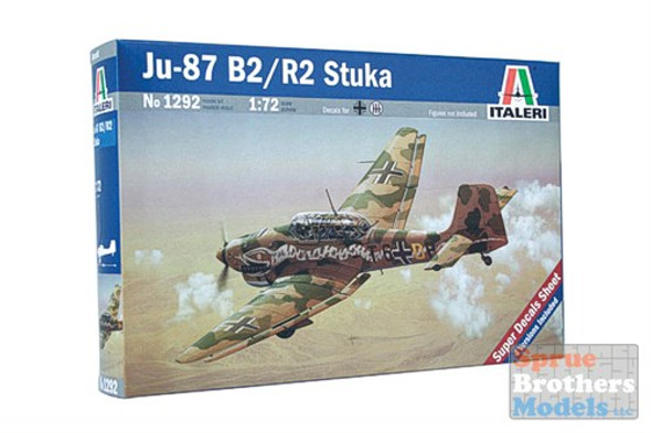 ITA1292 1:72 Italeri Ju 87B-2/R-2 Stuka #1292