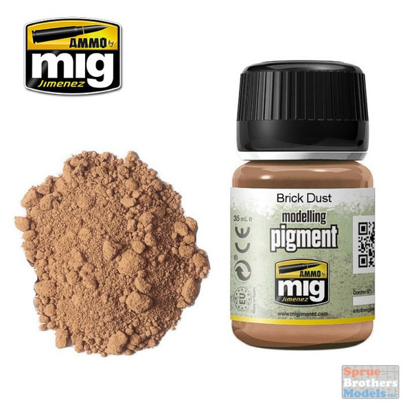 AMM3015 AMMO by Mig Modelling Pigment - Brick Dust