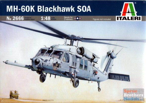 ITA2666 1:48 Italeri MH-60K Blackhawk SOA