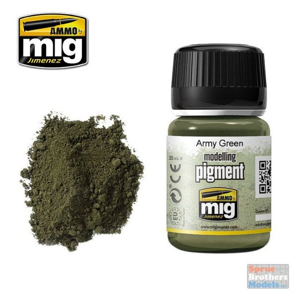 AMM3019 AMMO by Mig Modelling Pigment - Army Green