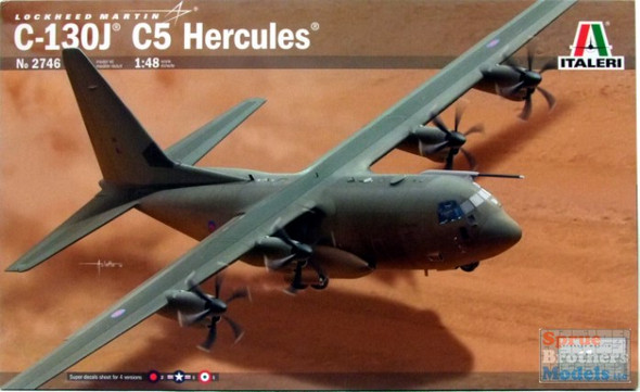 ITA2746 1:48 Italeri C-130J C5 Hercules