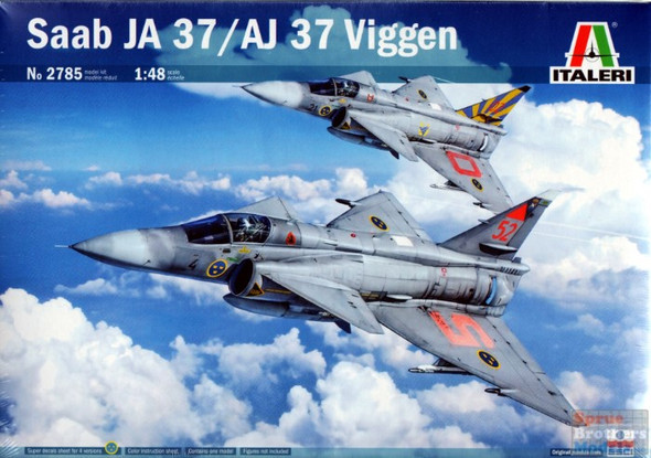 ITA2785 1:48 Italeri Saab JA 37 / AJ 37 Viggen