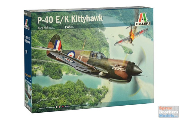 ITA2795 1:48 Italeri P-40E P-40K Kittyhawk