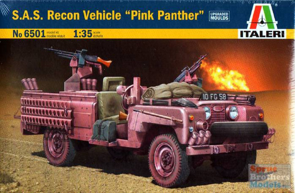 ITA6501 1:35 Italeri SAS Recon Vehicle "Pink Panther"