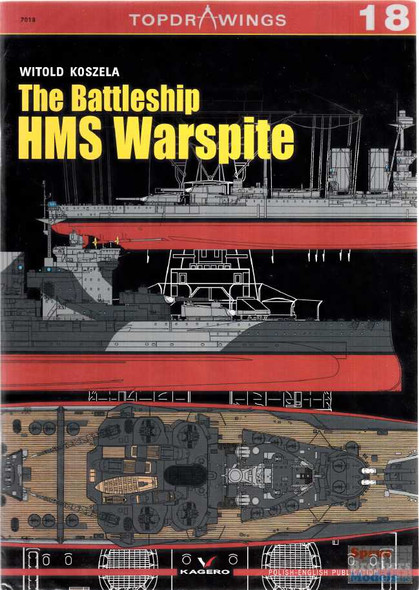 KAG07018 Kagero Topdrawings – The Battleship HMS Warspite