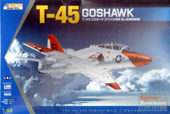 KIN48039 1:48 Kinetic Grumman S-2A (S2F-1/CS2F-1) Tracker - Sprue