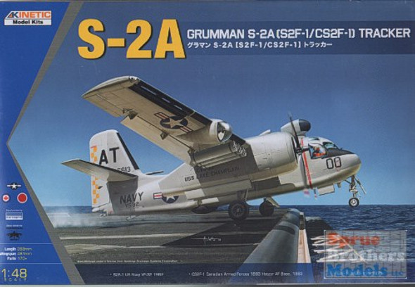 KIN48039 1:48 Kinetic Grumman S-2A (S2F-1/CS2F-1) Tracker