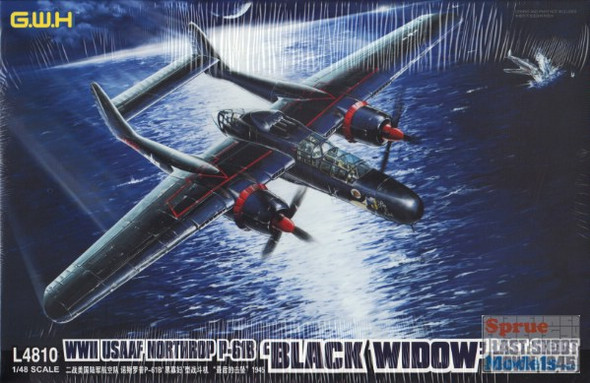 LNRL4810 1:48 Great Wall Hobby P-61B Black Widow Last Shoot Down 1945