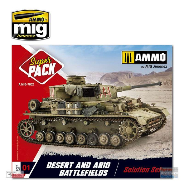 AMM7802 AMMO by Mig - Desert and Arid Battlefields Solution Set