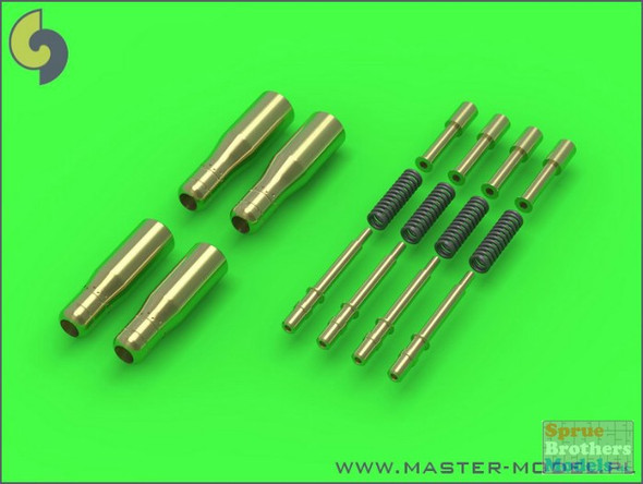 MASAM48085 1:48 Master Model Hawker Hurricane Mk.IIC Hispano Mk II 20mm Cannons (with round recoil springs)