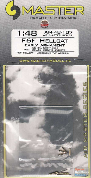 MASAM48107 1:48 Master Model F6F Hellcat Early Armament Set